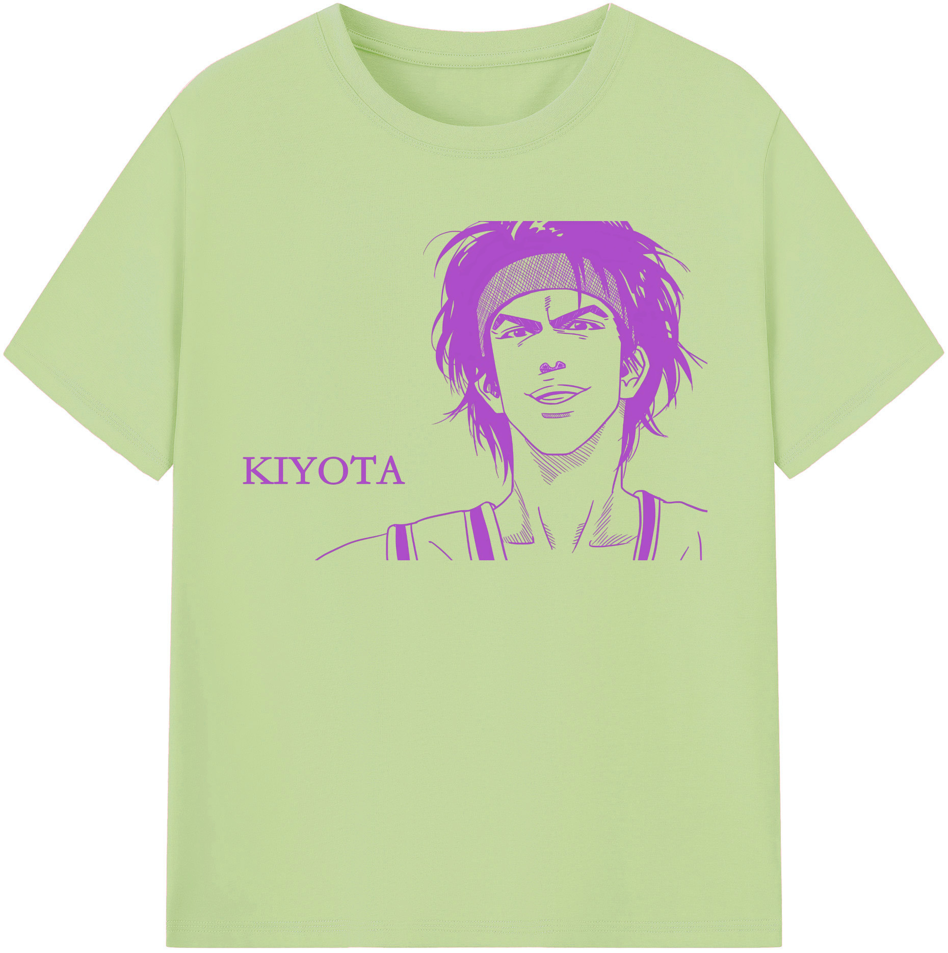 SLAM DUNK／スラムダンク 綿100％半袖Tシャツ（フロントプリント）
